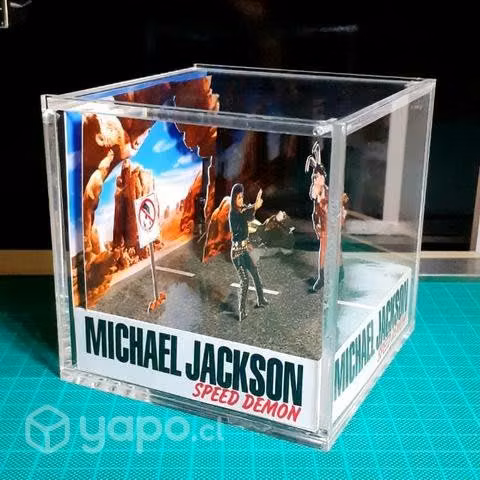 Cubo diorama michael jackson