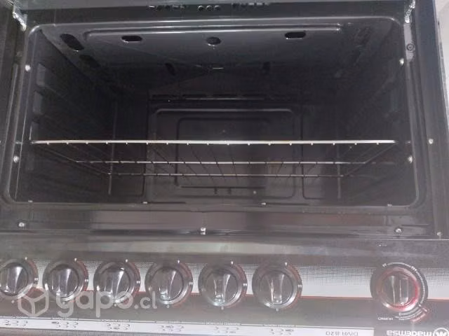Cocina 6 platos con horno.. solo 3 usos
