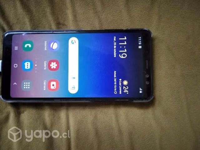 Samsung a8+ excelente estado