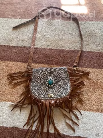 Cartera de cuero traída de marruecos