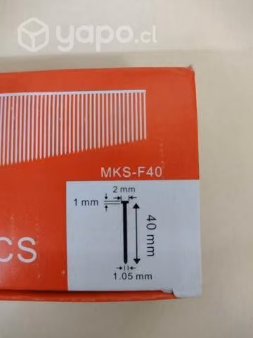 Clavos Punta, para pistola Neumatica - Imagen 2