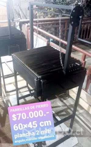 Parrillas de fierro