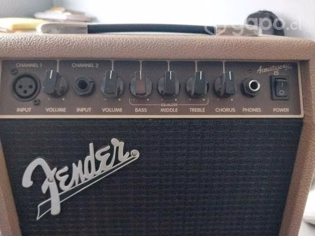 Amplificador Fender AcousticSonic 15