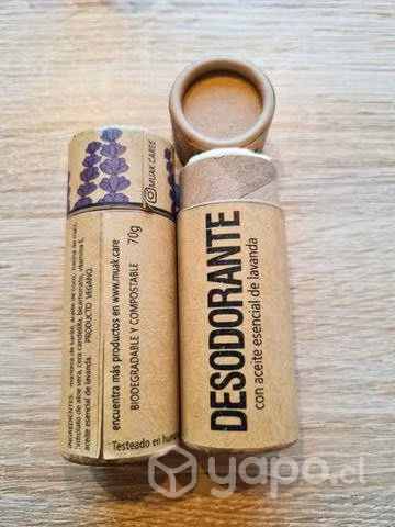 Desodorante natural de lavanda. Vegano. 70grs