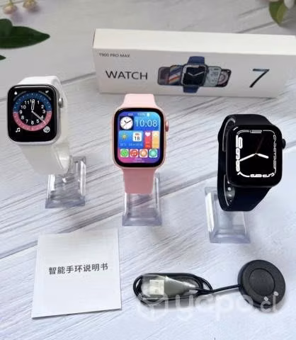 Reloj smartwatch t900 pro rosa nuevos