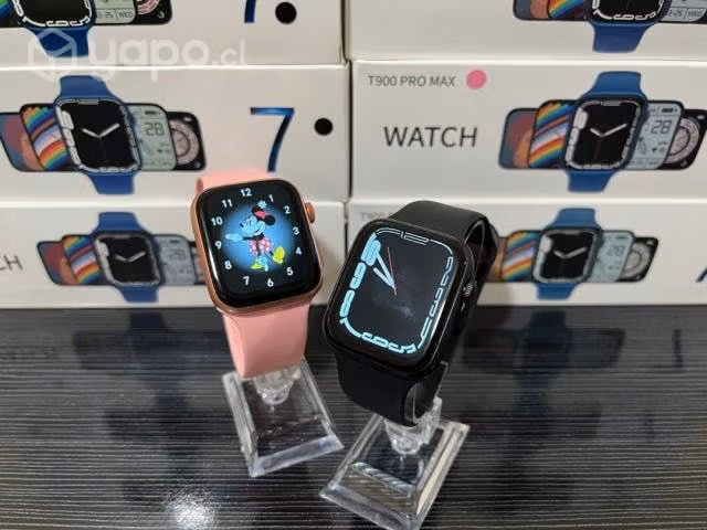 Reloj smartwatch t900 pro rosa nuevos