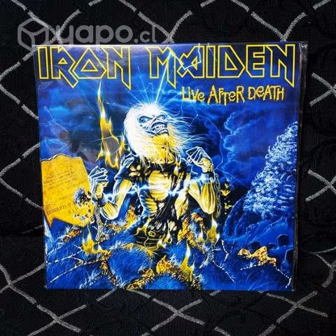 Vinilo iron maiden / live after death 2lp+libro