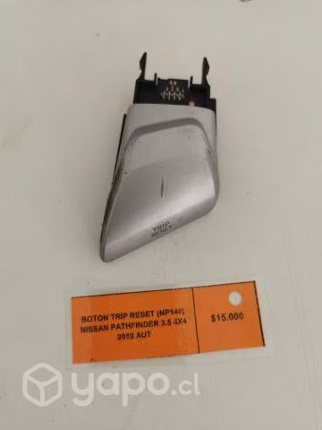 Boton Trip Reset (NP148) Nissan Pathfinder 3.5 4x