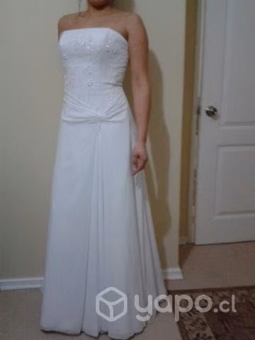Hermoso vestido de novia