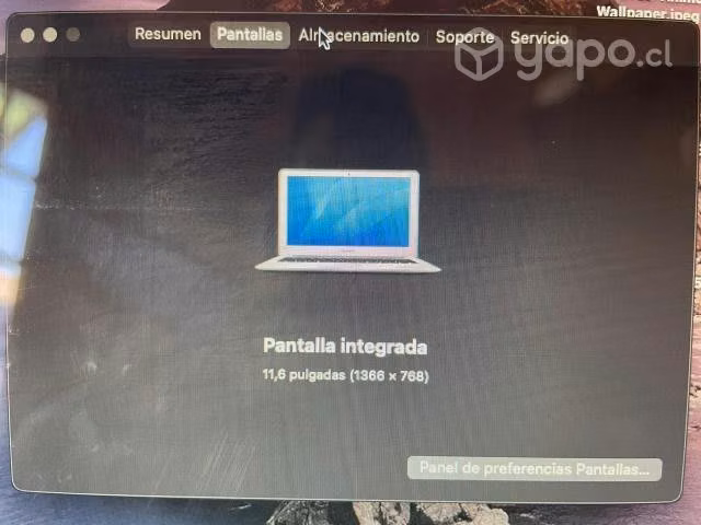 MacBook Air I5 11" 120 GB