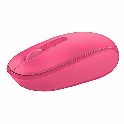 Mouse inalambrico usb, rosado, microsoft 1850