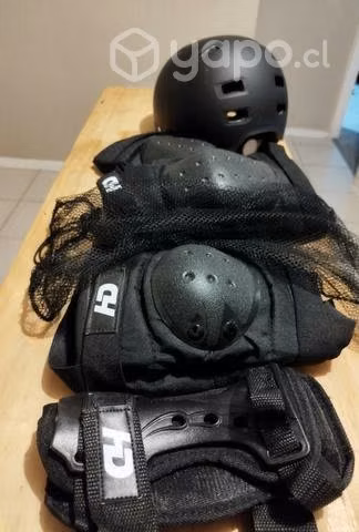 Patines y protecciones