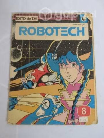 Antigua Revista Robotech Número 8 En Español 1986