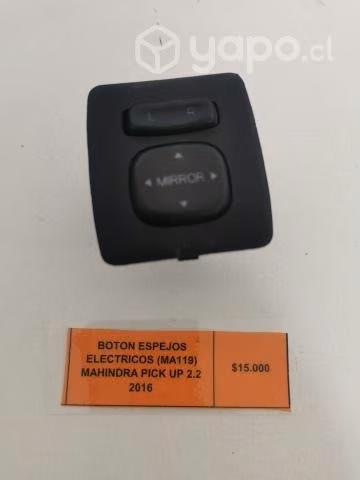 Boton Espejos Electricos (MA119) Mahindra Pick U