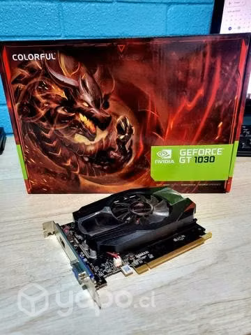Tarjeta Video GeForce GT1030 2GB VGA y HDMI