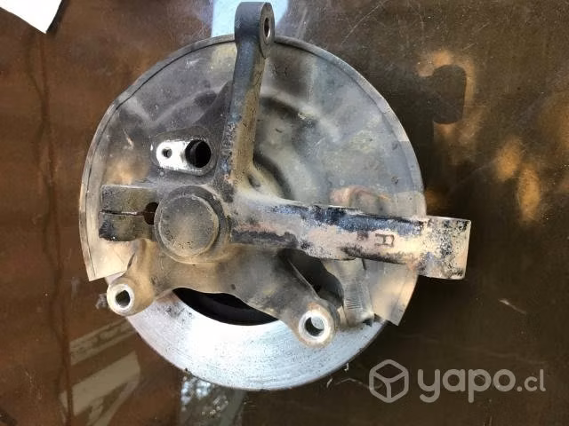 Muñon con masa y disco delantero der Chv N300