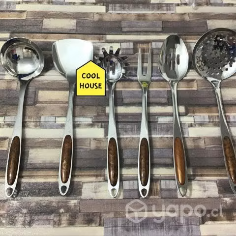 [utensilio] juego de 6 piezas para cocina