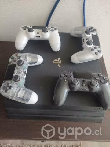 PS4 pro 4 controles