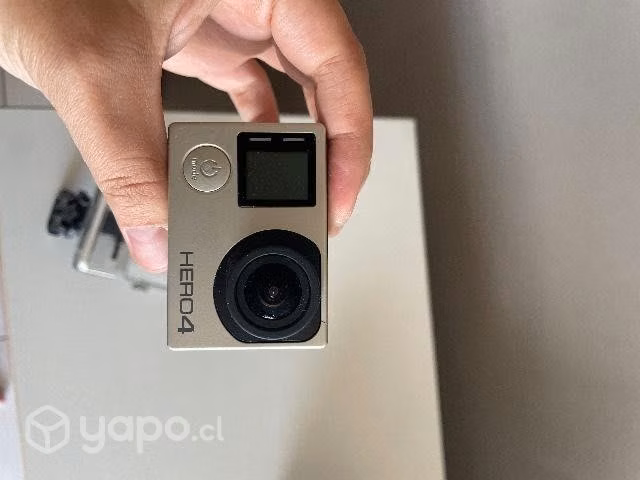 Camara go pro hero 4 silver+control remoto