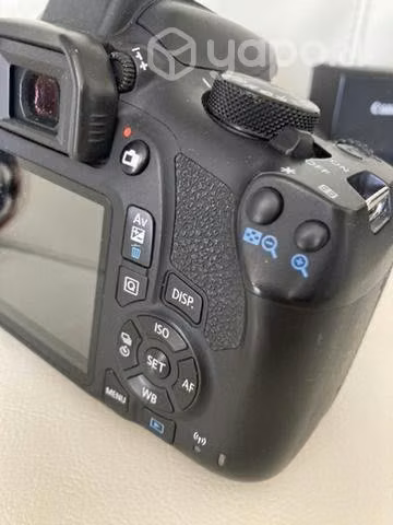 Canon t6 impecable + Lente 18-55mm + SD 64GB