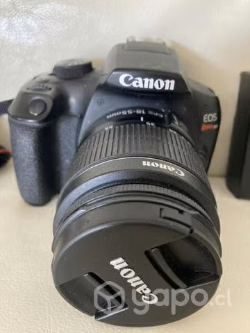Canon t6 impecable + Lente 18-55mm + SD 64GB