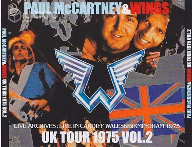 Paul Mccartney Wings Box Uk Tour 1975 Vol 2