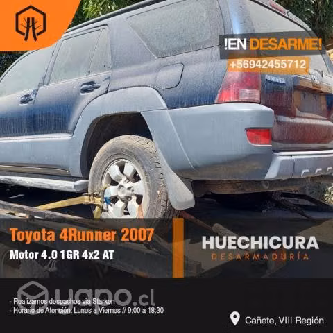 Estanque benina toyota 4runner 2007
