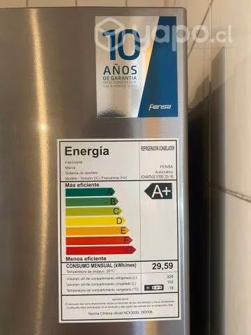 Refrigerador Fensa no frost 431 litros - Imagen 2