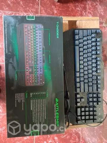 Teclado mecanico gaming t-dagger t-tgk301