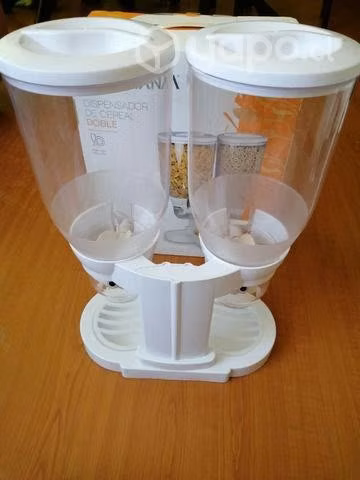 Dispensador de cereales doble 6,2 litros