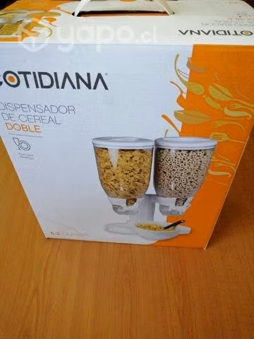Dispensador de cereales doble 6,2 litros
