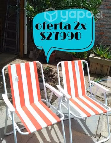 Sillas de playa despacho gratis whatsap