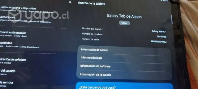 Samsung Galaxy Tab A7 - Imagen 3