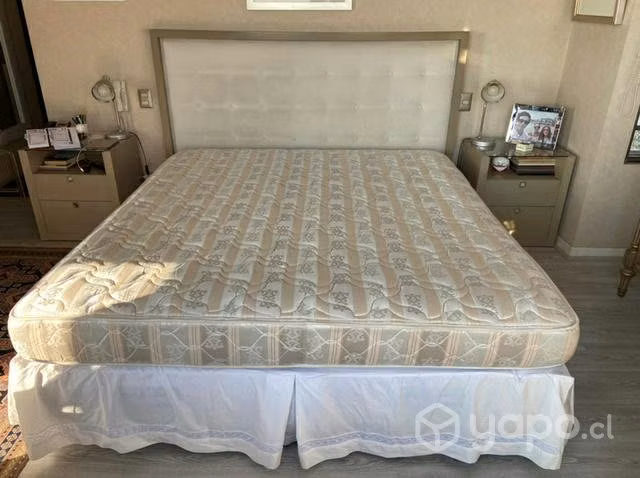Cama King Rosen + Respaldo