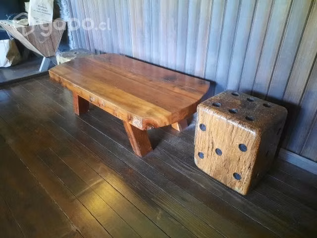 Mesa centro rustica