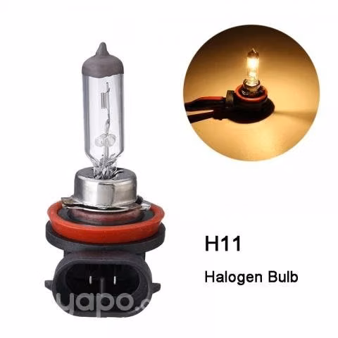 Ampolleta Bombilla Halógena H11 12v 55w Par Luz Dí