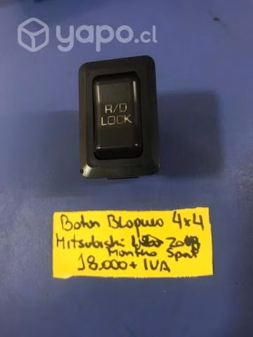 Boton bloqueo 4x4 Mitsubishi Montero Sport 1998 al