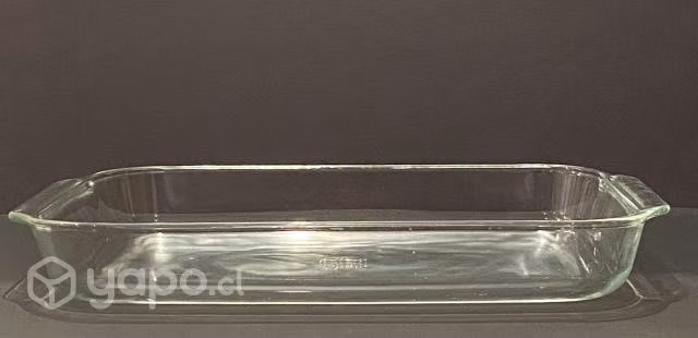 Fuente De Vidrio Original Pyrex 4L. Casi Nuevo - Imagen 2