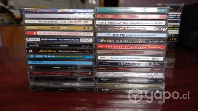 Cd audio y dvd videos americanos nuevos
