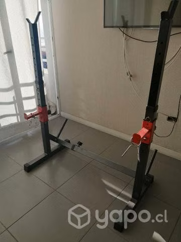 Atril para sentadillas