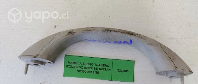 Manilla Techo Trasero Izquierdo (NNB192) Nissan NP