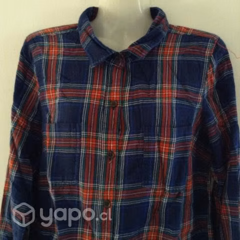 Camisa Cuadrille Jovencita, Leñadora Marca Old N