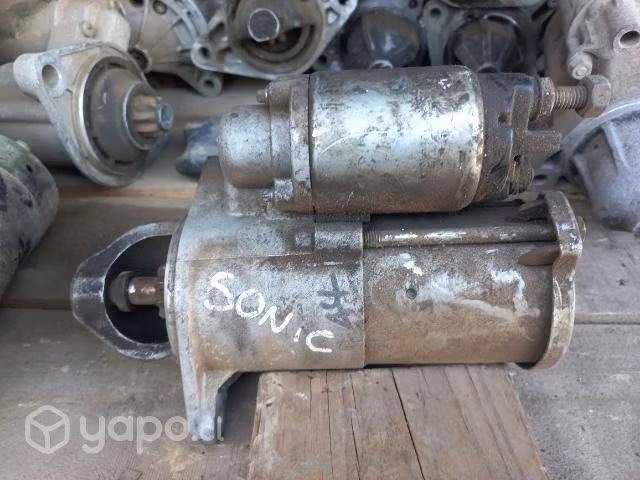 Motor de partida chevrolet sonic
