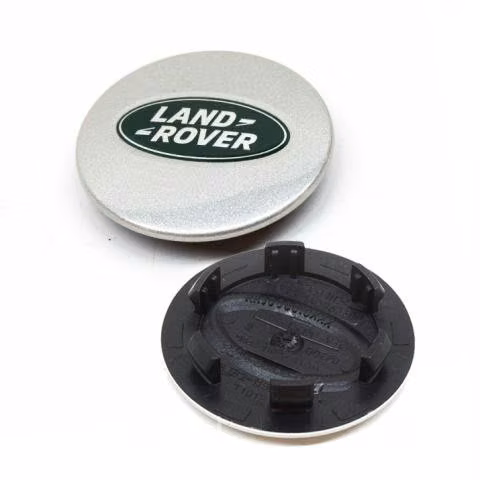 Tapa Centro LLanta Land Rover 63mm x Unidad Plata