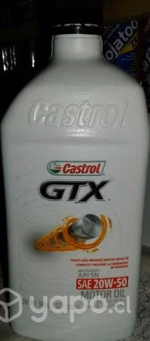 Aceite castrol gtx 20w50 envase 946 ml