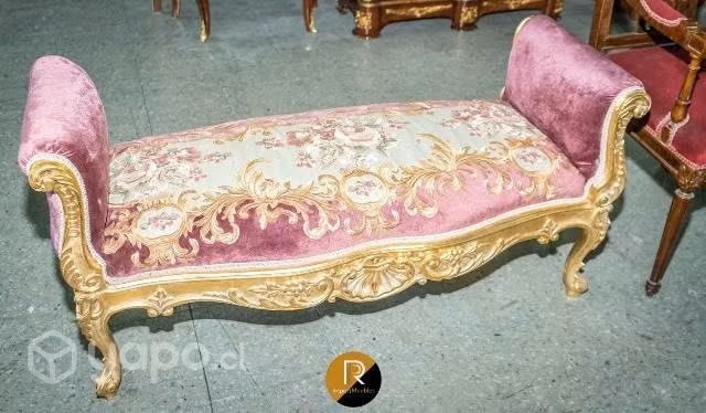 Sillones y banquetas francesas