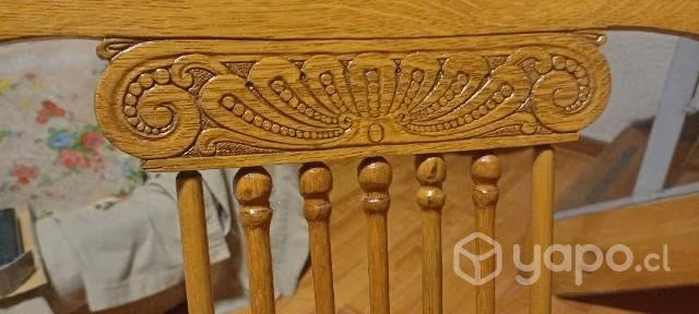 Silla Mecedora de madera - Imagen 3