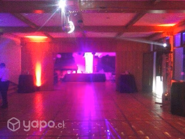Matrimonio amplificacion e iluminacion