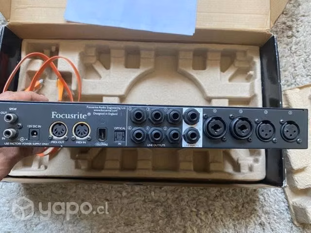 Excelente tarjeta sonido Focusrite Saffire Pro26