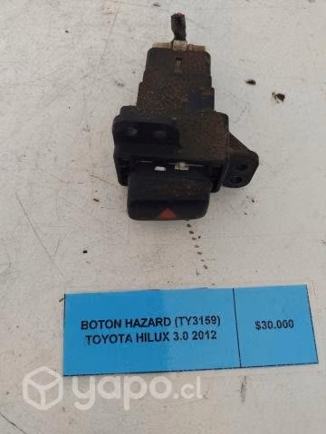 Boton Hazard (TY3159) Toyota Hilux 3.0 2012